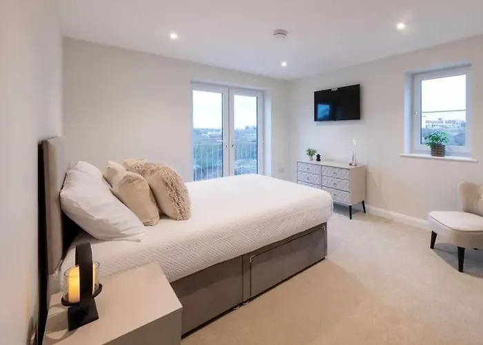 شقة *penthouse Luxury 2min To *